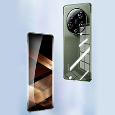 Coque Antichocs Rigide Sans Cadre Transparente Crystal Etui Housse H03 pour Xiaomi Mi 13 Ultra 5G Vert