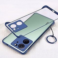 Coque Antichocs Rigide Sans Cadre Transparente Crystal Etui Housse H03 pour Xiaomi Mi 13T 5G Bleu