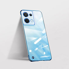 Coque Antichocs Rigide Sans Cadre Transparente Crystal Etui Housse H03 pour Xiaomi Redmi Note 13 Pro 5G Bleu