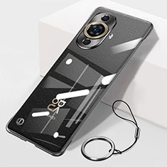 Coque Antichocs Rigide Sans Cadre Transparente Crystal Etui Housse pour Huawei Nova 11 Ultra Noir