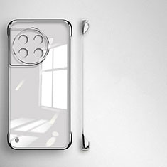 Coque Antichocs Rigide Sans Cadre Transparente Crystal Etui Housse pour OnePlus 11 5G Argent