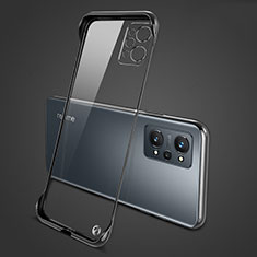 Coque Antichocs Rigide Sans Cadre Transparente Crystal Etui Housse pour Realme GT Neo 3T 5G Noir
