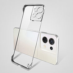 Coque Antichocs Rigide Sans Cadre Transparente Crystal Etui Housse pour Xiaomi Redmi Note 13 5G Argent