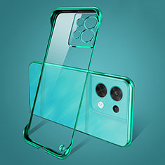 Coque Antichocs Rigide Sans Cadre Transparente Crystal Etui Housse pour Xiaomi Redmi Note 13 5G Vert