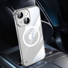 Coque Antichocs Rigide Transparente Crystal Etui Housse avec Mag-Safe Magnetic Magnetique QC1 pour Apple iPhone 14 Plus Clair