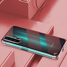 Coque Antichocs Rigide Transparente Crystal Etui Housse H01 pour Huawei Honor 20 Pro Rouge