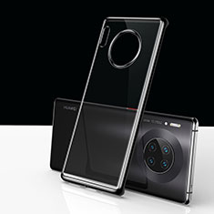 Coque Antichocs Rigide Transparente Crystal Etui Housse H01 pour Huawei Mate 30 Pro 5G Noir