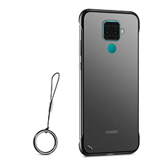 Coque Antichocs Rigide Transparente Crystal Etui Housse H01 pour Huawei Nova 5i Pro Noir