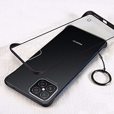 Coque Antichocs Rigide Transparente Crystal Etui Housse H01 pour Huawei Nova 8 SE 5G Noir