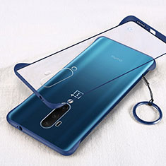 Coque Antichocs Rigide Transparente Crystal Etui Housse H01 pour OnePlus 7T Pro 5G Bleu