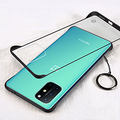 Coque Antichocs Rigide Transparente Crystal Etui Housse H01 pour OnePlus 8T 5G Noir