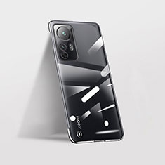 Coque Antichocs Rigide Transparente Crystal Etui Housse H01 pour Xiaomi Mi 12 Pro 5G Noir