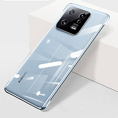 Coque Antichocs Rigide Transparente Crystal Etui Housse H01 pour Xiaomi Mi 13 5G Bleu