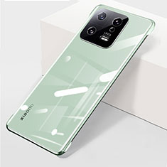 Coque Antichocs Rigide Transparente Crystal Etui Housse H01 pour Xiaomi Mi 13 5G Vert