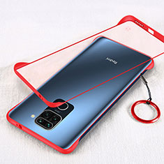 Coque Antichocs Rigide Transparente Crystal Etui Housse H01 pour Xiaomi Redmi 10X 4G Rouge