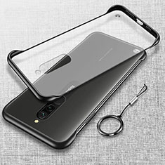 Coque Antichocs Rigide Transparente Crystal Etui Housse H01 pour Xiaomi Redmi 8 Noir