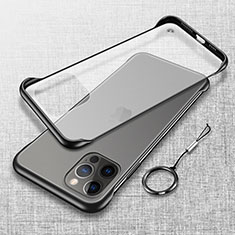 Coque Antichocs Rigide Transparente Crystal Etui Housse H02 pour Apple iPhone 13 Pro Noir