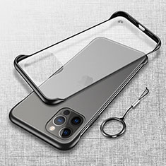 Coque Antichocs Rigide Transparente Crystal Etui Housse H02 pour Apple iPhone 14 Pro Max Noir