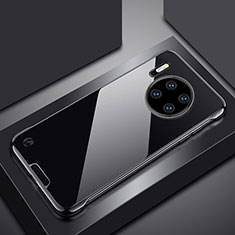 Coque Antichocs Rigide Transparente Crystal Etui Housse H02 pour Huawei Mate 30E Pro 5G Noir