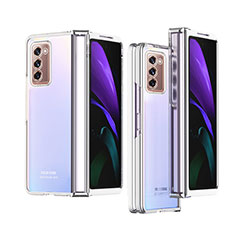 Coque Antichocs Rigide Transparente Crystal Etui Housse H02 pour Samsung Galaxy Z Fold2 5G Clair