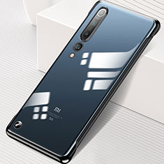 Coque Antichocs Rigide Transparente Crystal Etui Housse H02 pour Xiaomi Mi 10 Noir