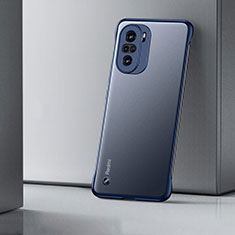 Coque Antichocs Rigide Transparente Crystal Etui Housse H02 pour Xiaomi Mi 11X 5G Bleu