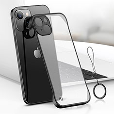 Coque Antichocs Rigide Transparente Crystal Etui Housse H03 pour Apple iPhone 13 Mini Noir