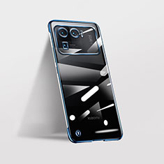 Coque Antichocs Rigide Transparente Crystal Etui Housse H03 pour Xiaomi Mi 11 Ultra 5G Bleu
