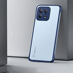 Coque Antichocs Rigide Transparente Crystal Etui Housse H03 pour Xiaomi Mi 13 5G Bleu