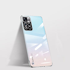 Coque Antichocs Rigide Transparente Crystal Etui Housse H03 pour Xiaomi Poco X4 NFC Argent