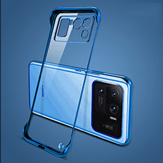Coque Antichocs Rigide Transparente Crystal Etui Housse H04 pour Xiaomi Mi 11 Ultra 5G Bleu