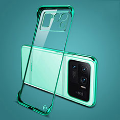 Coque Antichocs Rigide Transparente Crystal Etui Housse H04 pour Xiaomi Mi 11 Ultra 5G Vert