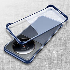 Coque Antichocs Rigide Transparente Crystal Etui Housse H04 pour Xiaomi Mi 12 Ultra 5G Bleu