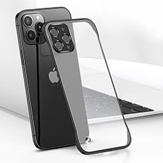 Coque Antichocs Rigide Transparente Crystal Etui Housse H05 pour Apple iPhone 15 Pro Max Noir