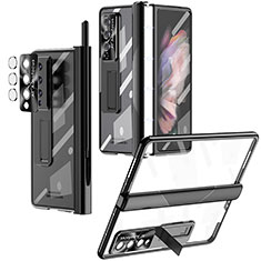Coque Antichocs Rigide Transparente Crystal Etui Housse H05 pour Samsung Galaxy Z Fold4 5G Noir