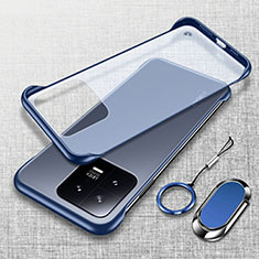 Coque Antichocs Rigide Transparente Crystal Etui Housse H05 pour Xiaomi Mi 13 5G Bleu