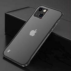 Coque Antichocs Rigide Transparente Crystal Etui Housse H06 pour Apple iPhone 13 Mini Noir