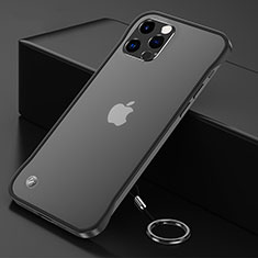 Coque Antichocs Rigide Transparente Crystal Etui Housse H06 pour Apple iPhone 15 Pro Max Noir