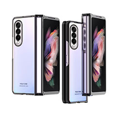 Coque Antichocs Rigide Transparente Crystal Etui Housse H06 pour Samsung Galaxy Z Fold4 5G Noir