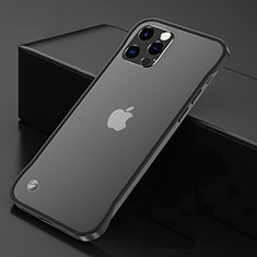 Coque Antichocs Rigide Transparente Crystal Etui Housse H07 pour Apple iPhone 13 Pro Max Noir