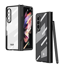 Coque Antichocs Rigide Transparente Crystal Etui Housse H07 pour Samsung Galaxy Z Fold4 5G Noir