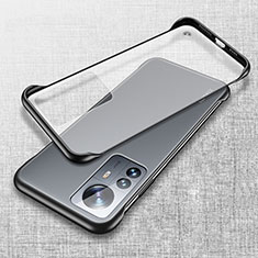 Coque Antichocs Rigide Transparente Crystal Etui Housse H07 pour Xiaomi Mi 12 Pro 5G Noir