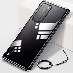 Coque Antichocs Rigide Transparente Crystal Etui Housse N02 pour Huawei P40 Noir