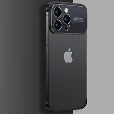 Coque Antichocs Rigide Transparente Crystal Etui Housse QC3 pour Apple iPhone 14 Pro Max Noir