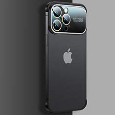 Coque Antichocs Rigide Transparente Crystal Etui Housse QC4 pour Apple iPhone 15 Pro Max Noir