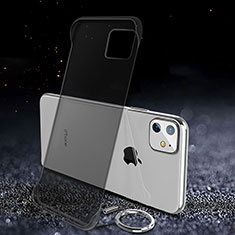 Coque Antichocs Rigide Transparente Crystal Etui Housse S01 pour Apple iPhone 11 Noir