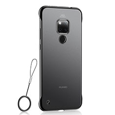 Coque Antichocs Rigide Transparente Crystal Etui Housse S01 pour Huawei Mate 20 X 5G Noir