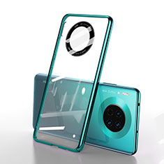 Coque Antichocs Rigide Transparente Crystal Etui Housse S01 pour Huawei Mate 30 Vert