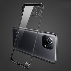 Coque Antichocs Rigide Transparente Crystal Etui Housse S01 pour Xiaomi Mi 11 5G Noir