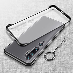 Coque Antichocs Rigide Transparente Crystal Etui Housse S01 pour Xiaomi Mi Note 10 Noir